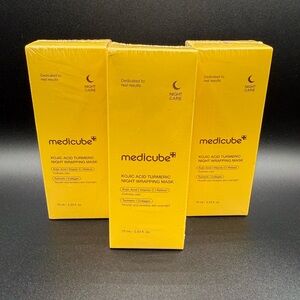 3 pack- Medicube Turmeric Night Mask - Yellow
